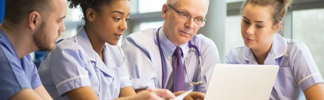 How can performance management software reduce turnover in healthcare?